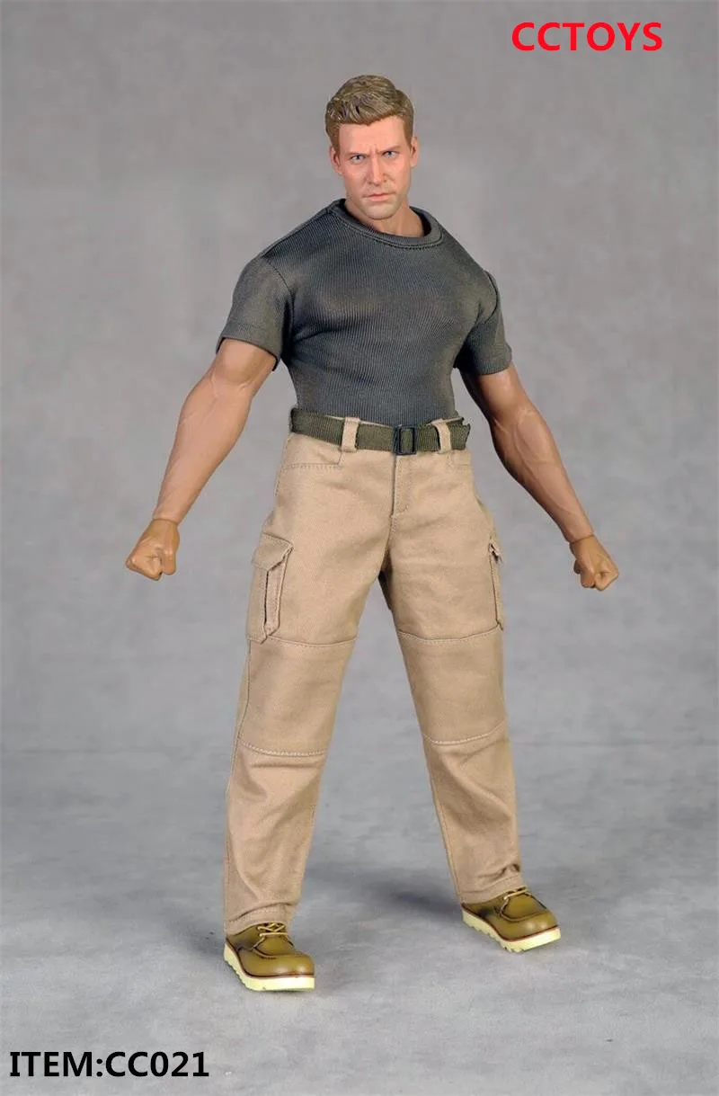 CCTOYS CC021 1/6 Scale Male Clothes Tight T Shirt Fit 12