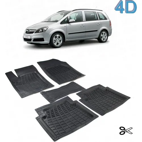 Autoen Opel Zafira B 2005 2011 Cut 4d Pool Mat Set Black