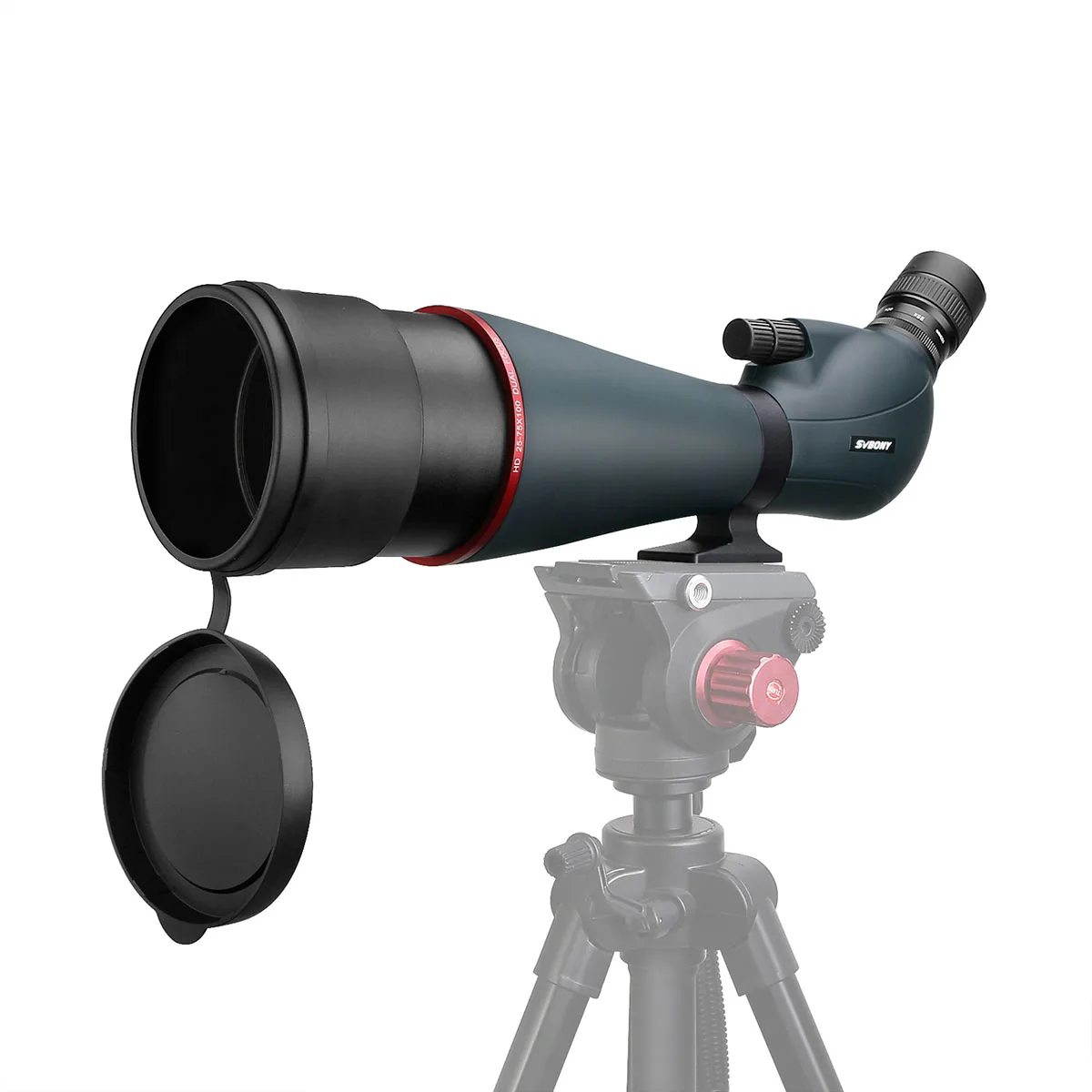 Imagem -05 - Svbony Sv406 Spotting Scope 2575x100 Zoom Duplo Foco Poderoso Telescópio Fmc k9 Equipamento de Acampamento à Prova Impermeável Água para Observação de Aves