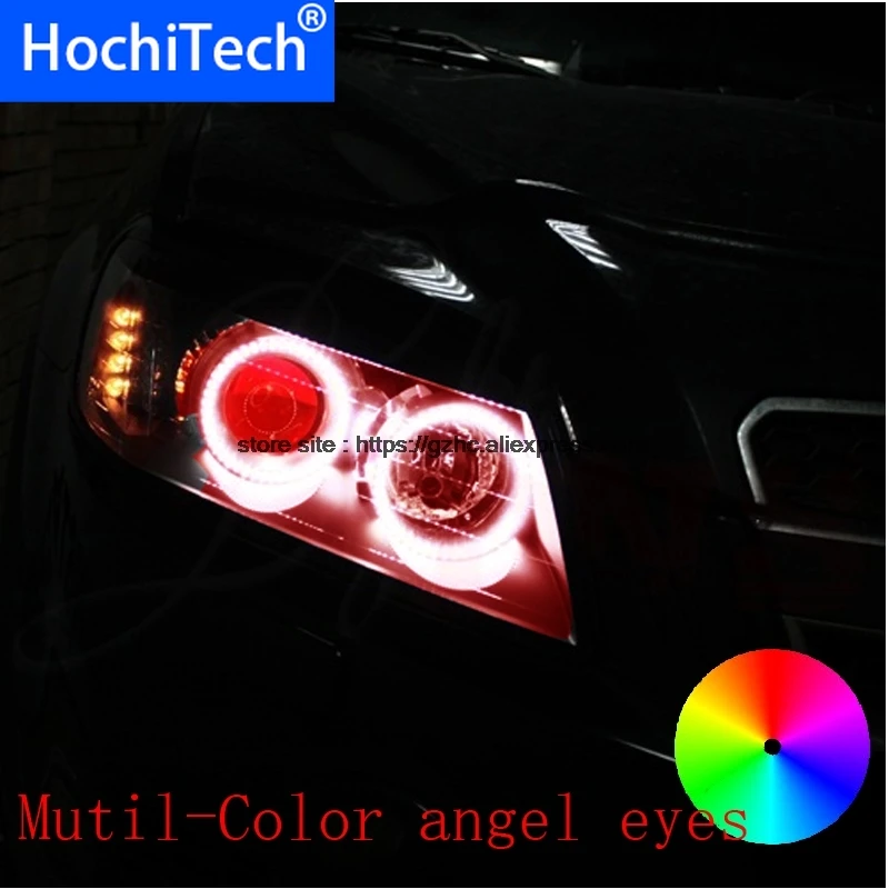 HochiTech for CHEVROLET CAPTIVA S3X 2006-2011 car styling RGB LED Demon Angel Eyes Kit  Ring Day Light with a remote control