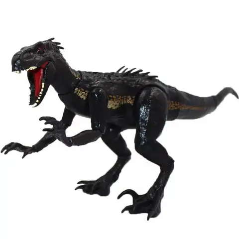쥬라기 세계 공룡 Indoraptor 어린이를위한 액션 피규어 장난감 동물 티라노사우루스 랩터 움직일 수있는 관절 모델 어린이 선물