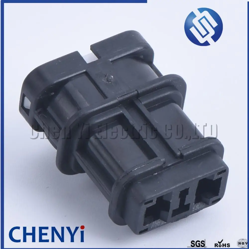 1 Set 2 Pin 6.3mm electrical plug female waterproof  Automotive Connector cable  connector 7123-6423-30