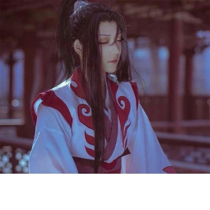 Anime Mo Dao Zu Shi Cosplay Costume, Wei Wuxian, Wen Qing, Wen Ning Dao, Perruque et Chaussures, ixd'Halloween, Hommes et Femmes