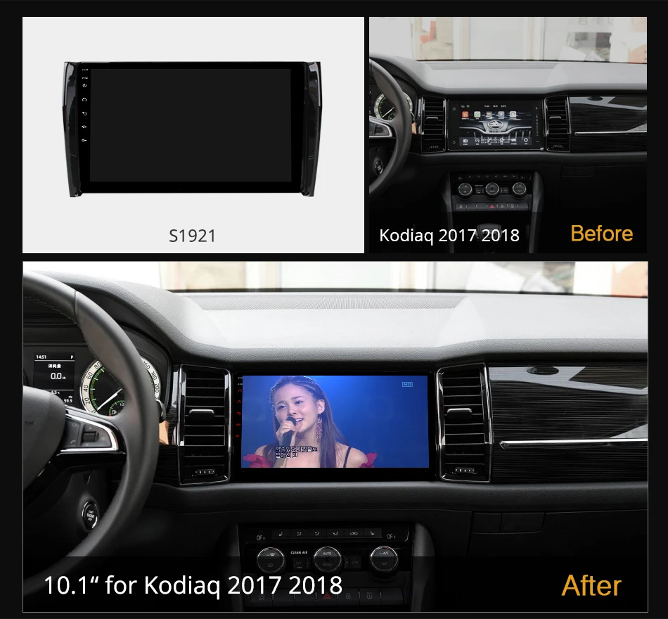 Ownice K6+ 2K for Skoda Kodiaq 2016 - 2021 Karoq NU7 2017 - 2021 Car Radio Multimedia Video Player Navigat Stereo GPS Android 12