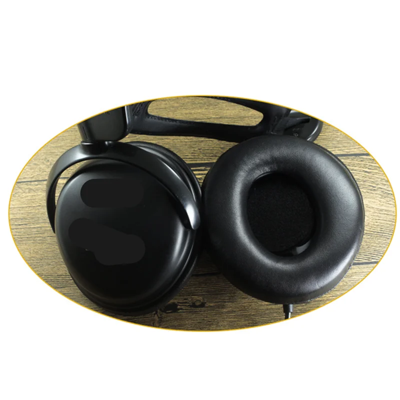 Nauszniki z owczej skóry do MDR-CD750 SONY CD1000 CD2000 CD3000 słuchawki wymienne nauszniki poduszka poduszki na uszy pokrycie kubków białkowych