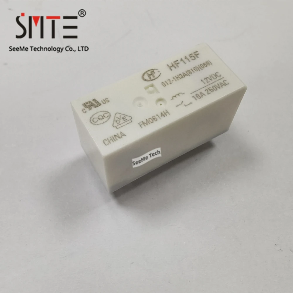 10pcs/lot 012-1H3A Relay 6 feet 16A 12VDC New and original