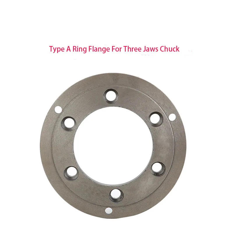 

3 Jaws Type A Ring Flange Of Three Jaws Chuck For CNC Machine K11 160-A25 200-A25 200-A26 250-A26 Flange Transition Plate