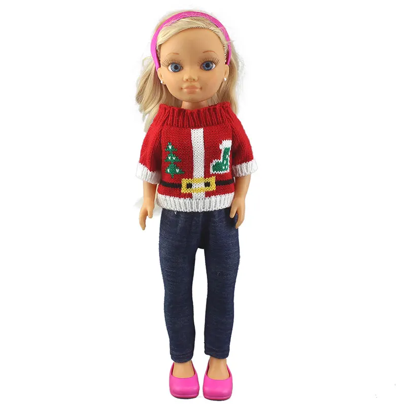 New  lovely Cute sweater suit clothes  Fit With 42cm FAMOSA Nancy Doll (Doll and shoes are not included), Doll Accessories