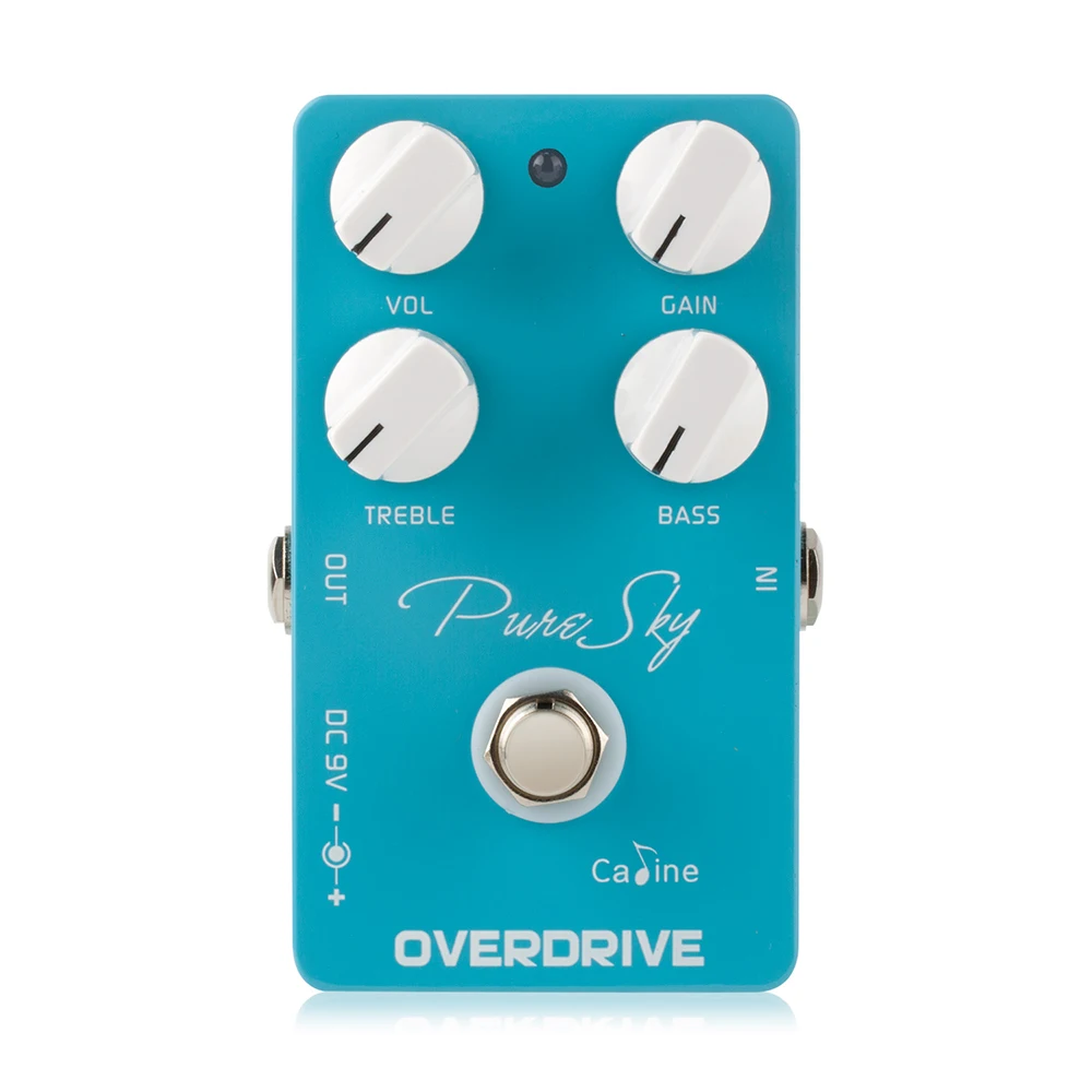 

Caline CP-12 Pure Sky OD Guitar Pedal Effect Pure Clean Overdrive Guitar Pedal Guitar Accessories Pedals Synthesizer Effector