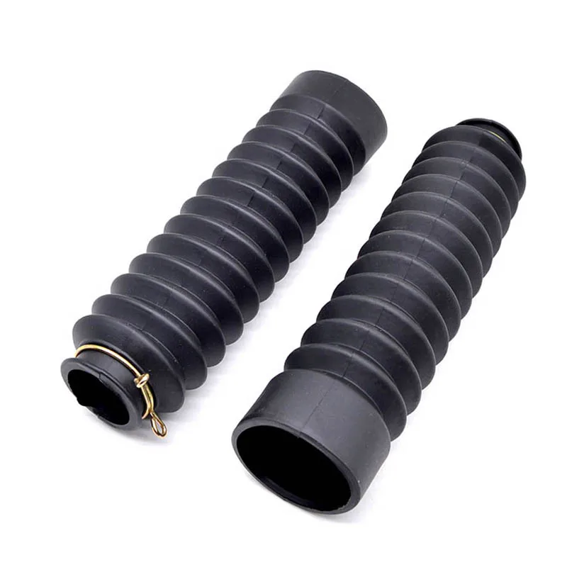 Universal Front Fork GN125 GS125 Shock Absorber Dust Cover Motorcycle Rubber Dust Proof Sleeve For Suzuki 125cc GN GS 125