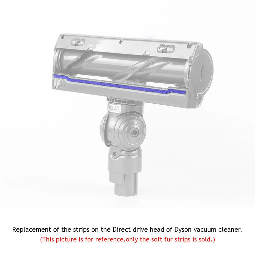 Мягкие Меховые полоски для пылесоса Dyson V6V7, насадка с прямым приводом, 5 шт./компл.