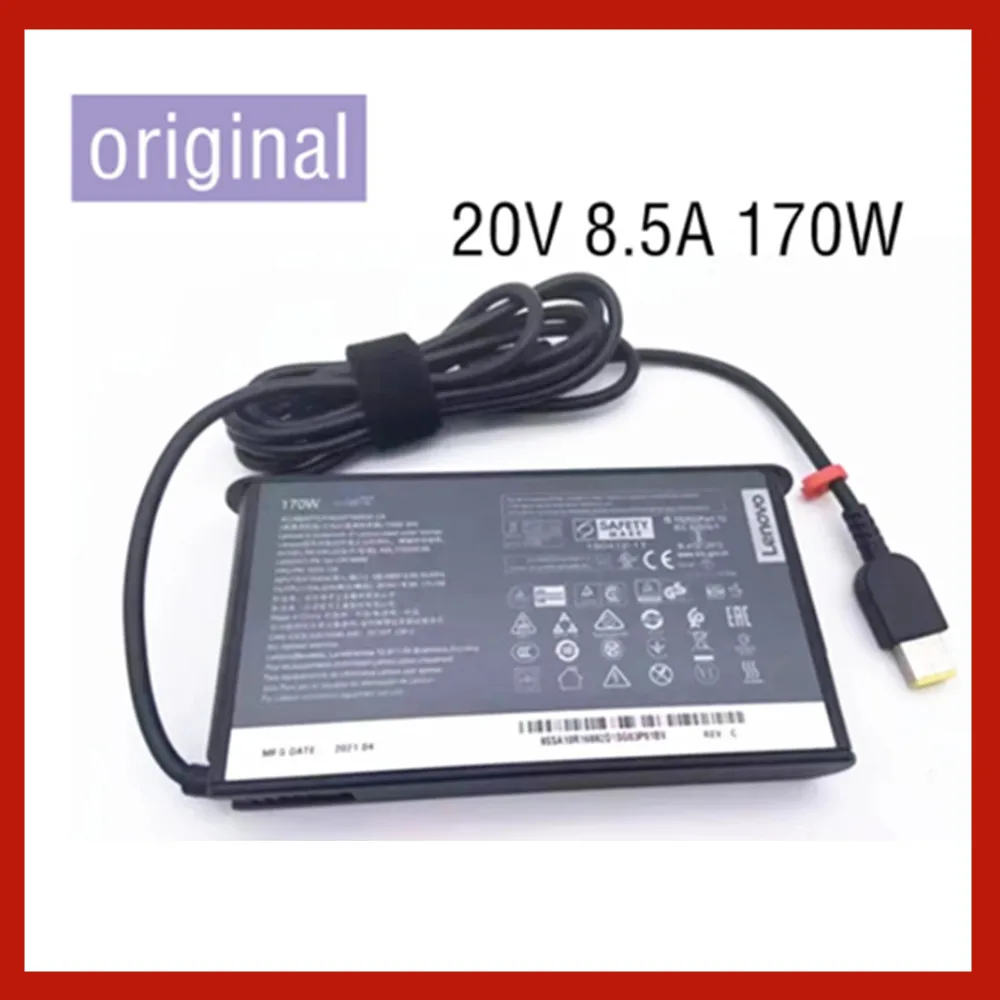 

170W 20V 8.5A USB AC Power Adapter For Lenovo Laptop Y7000P Y720-15 P50 P51 P70 P71 T440p T540p W540 W541 45N0514 02DL141