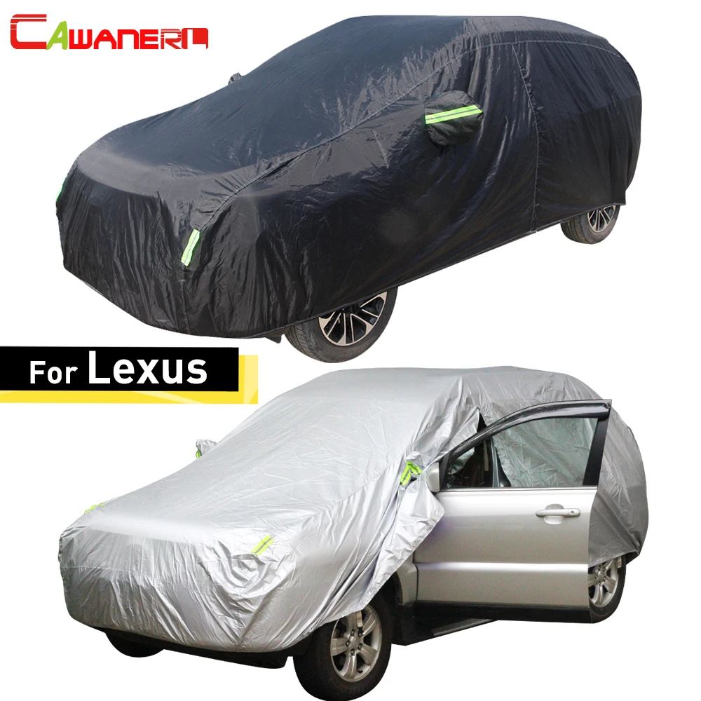 

Cawanerl For Lexus IS ES GS LS NX RX LX GX Full Car Cover Waterproof Sun Rain Snow Protector Heat Resistant Dust Proof Cover