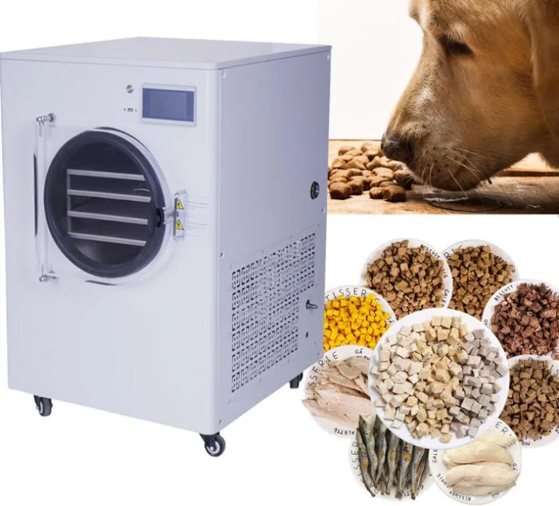 Small Household Vacuum Freeze Dryer Machine Freeze Dehydrated Strawberry Fruit and Vegetable Freeze Dehydrator