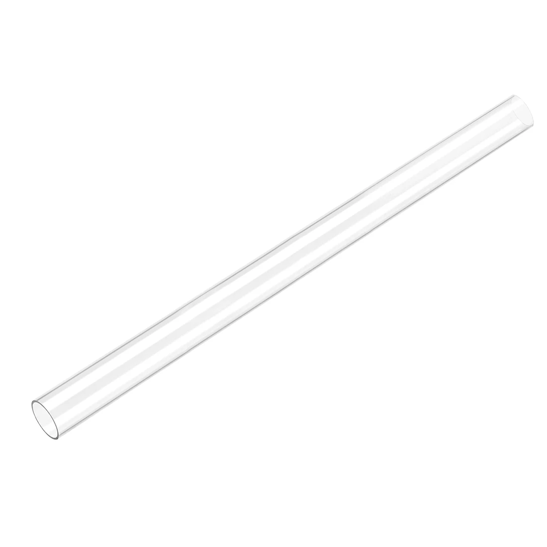 Uxcell 500mm Length PC Rigid Hard Tube 4mm-47mm ID 6mm-50mm OD Round Clear Tubing Plastic Tube Pipe