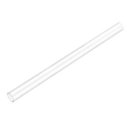 Uxcell 500mm Length PC Rigid Hard Tube 4mm-47mm ID 6mm-50mm OD Round Clear Tubing Plastic Tube Pipe