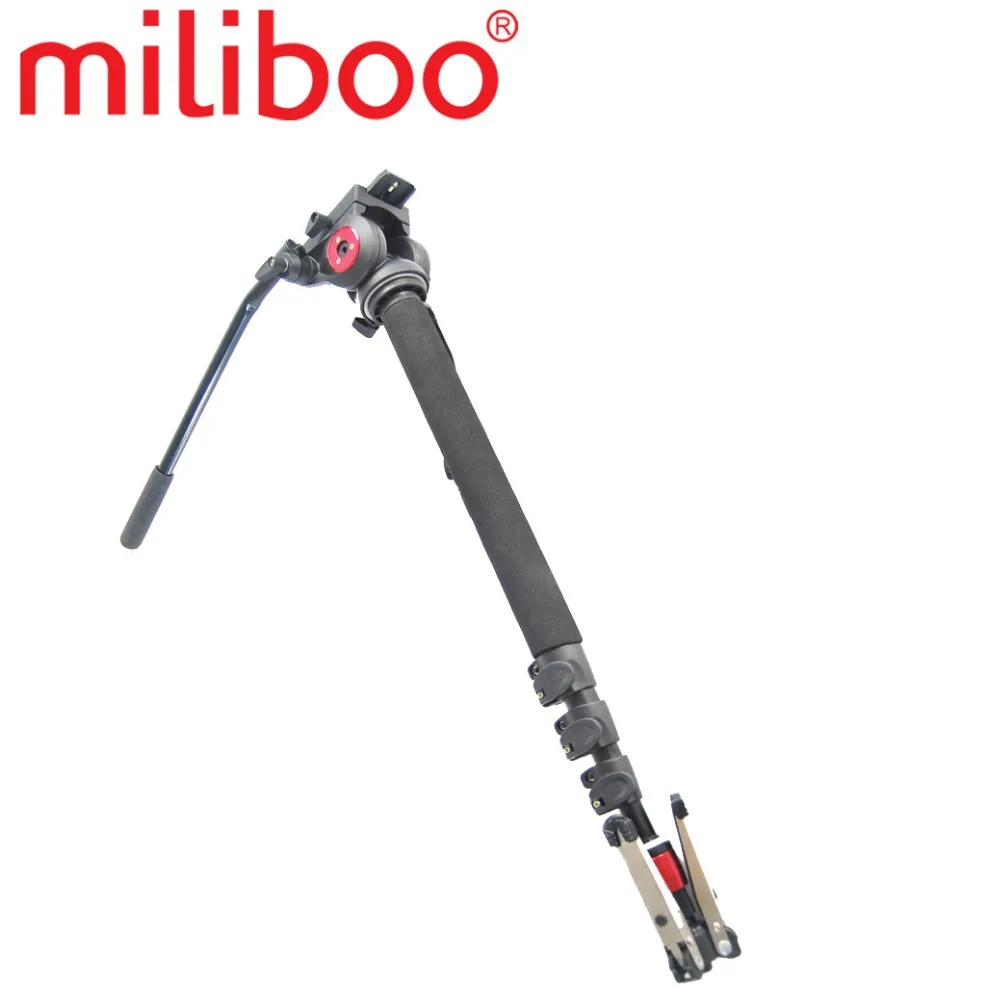 

miliboo MTT705B SLR Camera Bracket Carbon Fiber Tripod Folding Tripod for Professional Camcorder/Video Camera/DSLR Tripod Stand