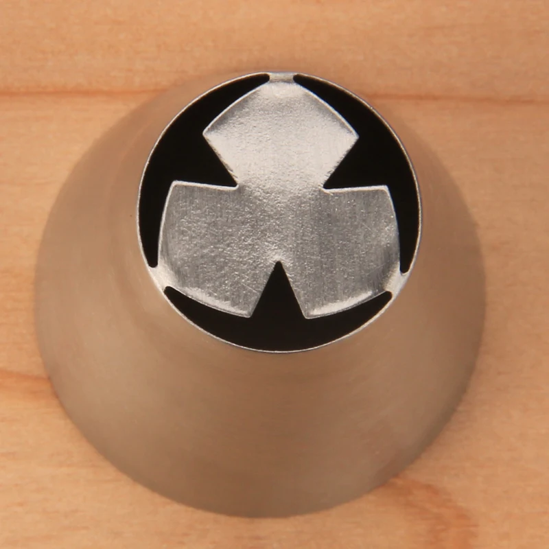 Stainless Steel 18/8 Standard Size Russian Flower Cupcake Pastry Piping Nozzles Cake Decorating Dessert Icing Tips #NO30