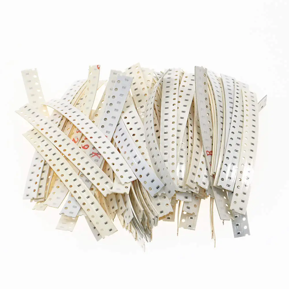 1800Pcs 90มูลค่าแต่ละ20Pcs 1% 0603 SMD Resistor Assorted Kit 1ohm-10M Ohm ชิป Fixed Resistor ชุดตัวอย่างตัวอย่างกระเป๋า