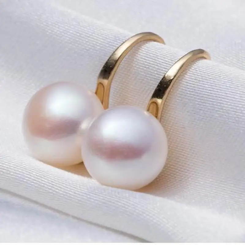 Glamour Earrings Sale Natural Freshwater Pearl Earrings Korean Fashion 2019 New Popular Pearl Women\'s Earrings Wholesale