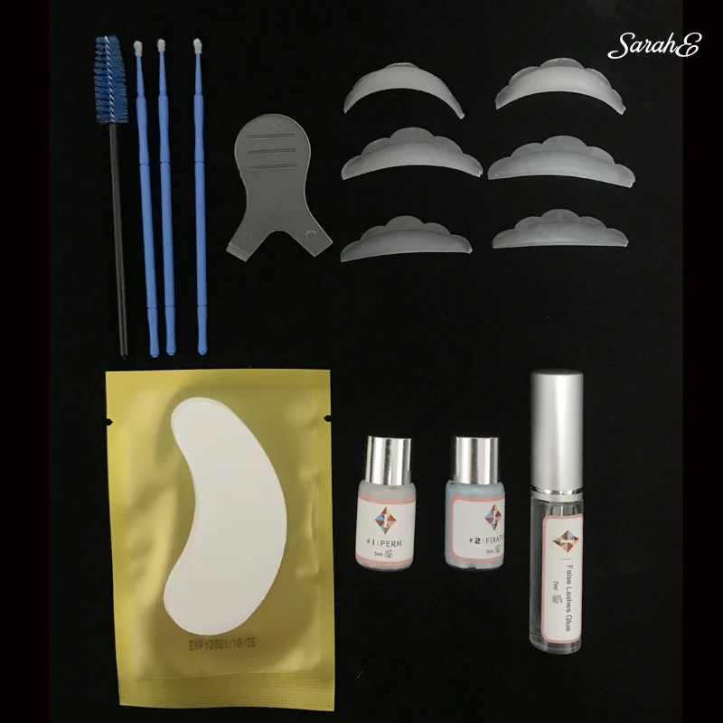 Darmowa wysyłka szybka Perm 1 par/partia saszetka lift Lotion 0.8 g/par lashes lift 5 minut stereotyp higiena wygoda użytkowania
