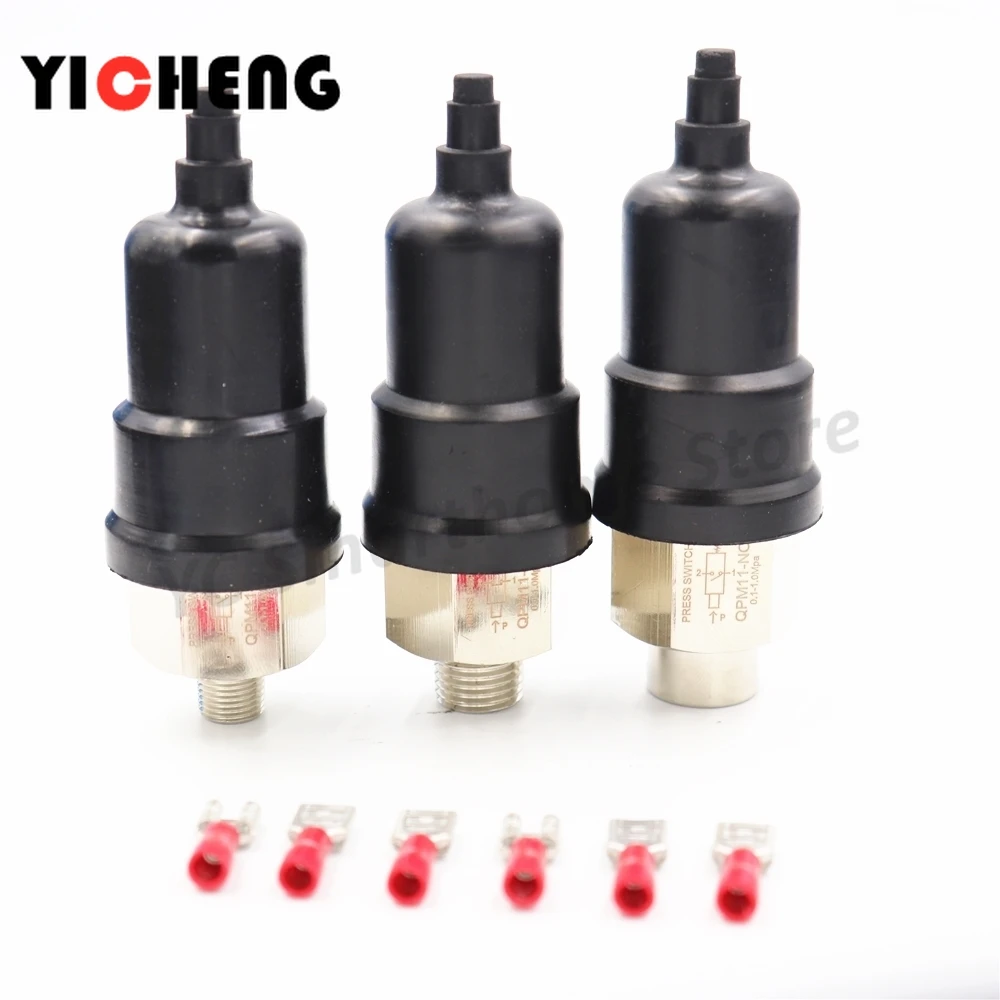 1Pcs micro-pressione regolabile pneumatica a membrana pressione olio meccanico automatico NO/NC interruttore interno e filettature esterne