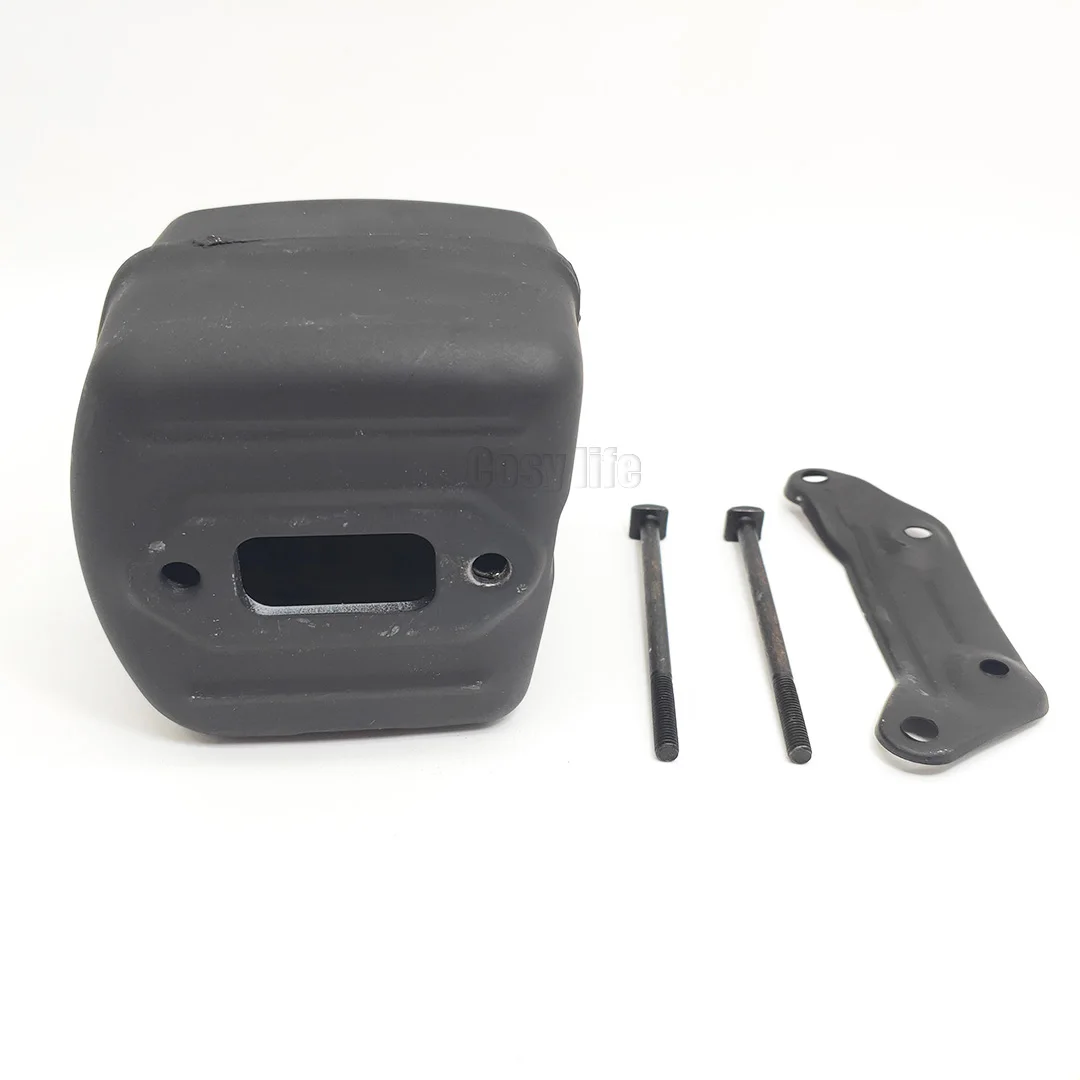 العادم الخمار الأنابيب كاتم الصوت قوس مسامير عدة ل Husqvarna 365 371 372 XP 385 390 بالمنشار استبدال أجزاء