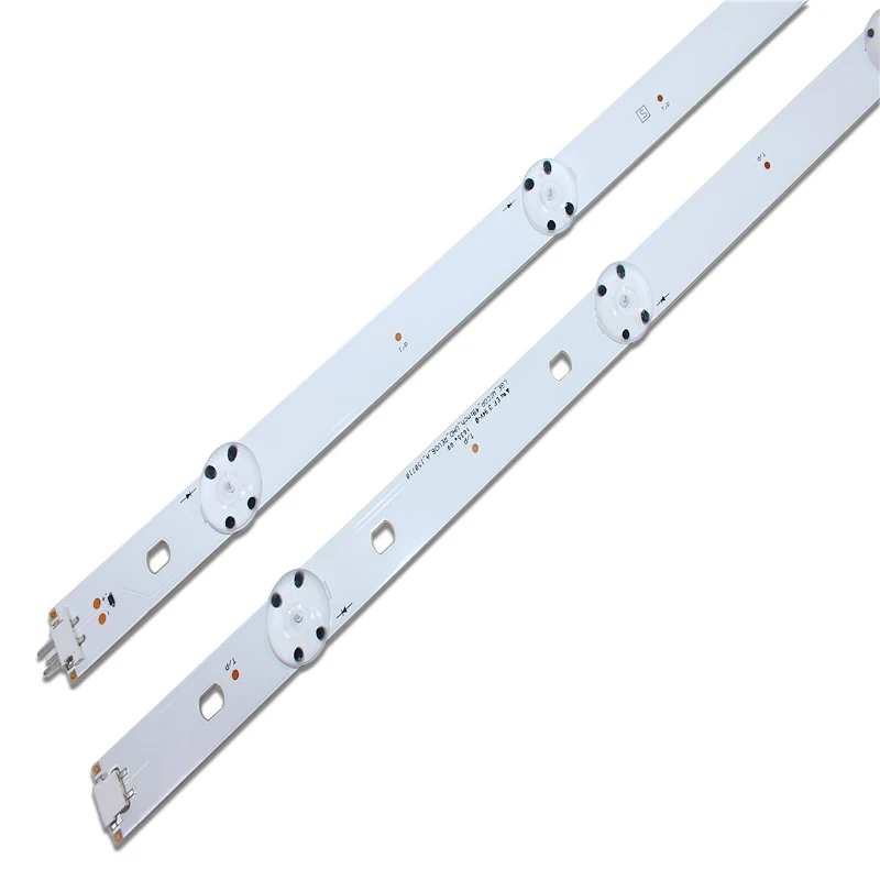 8 PCS(4*4 * B) ไฟ LED Strip สำหรับ LG TV 49UF6407 LGE_WICOP_49inch_UHD_REV06_A LGE_WICOP_49inch_UHD_REV06_B NC490DG