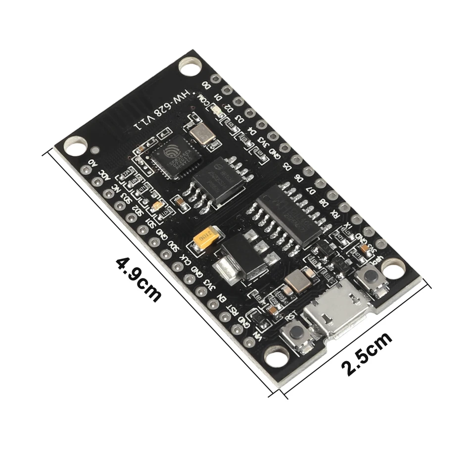 NodeMCU V3 Lua Modul WIFI Integrasi ESP8266 Memori Ekstra 32M Flash Usb-serial CH340G Node MCU