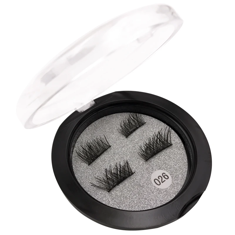 YSDO 1Pair Magnetic Mink Eyelashes Lashes Natural Maquillaje Eyelashes 3D Maquiagem Lashes Volume Extensions Faux Cils False