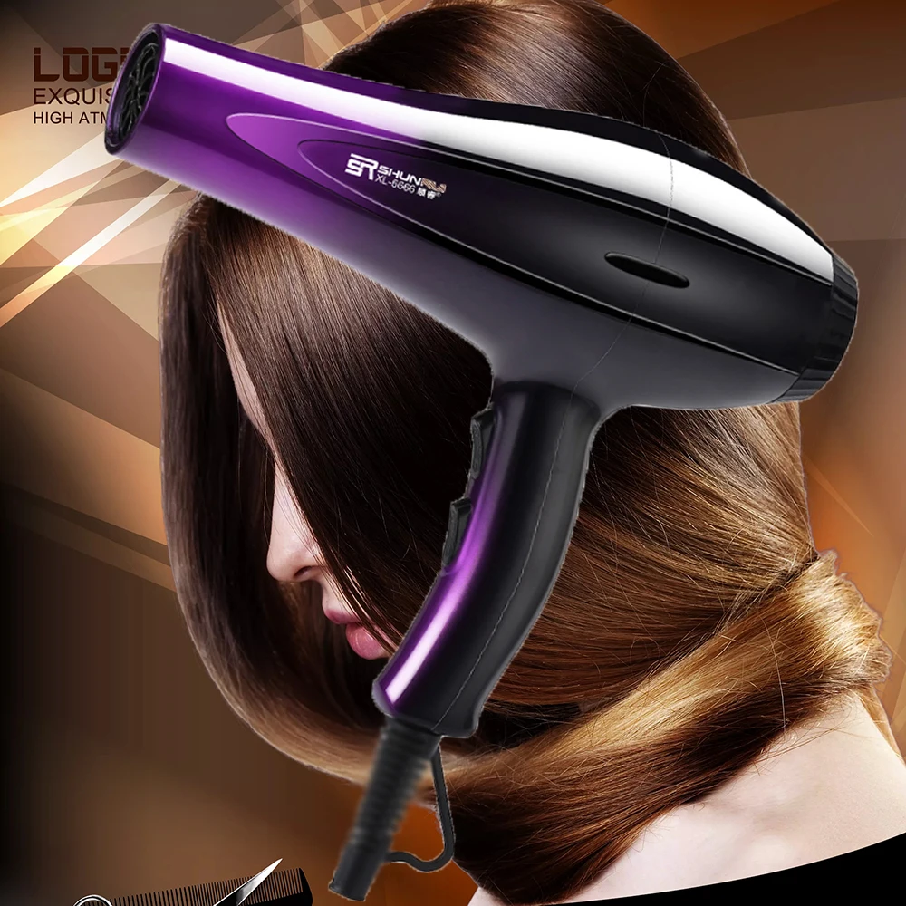 

New Portable Hair Dryer Household Heating and Cooling Air Appliances High Power Blue Light Anion Hair Care Professinal Quick Dry