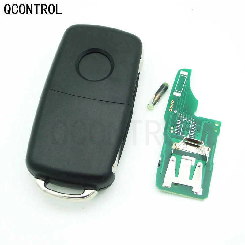 QCONTROL 4 BT Car Remote Key 433 MHz 5K0 837 202 AD  for VW Sharan Multivan Caravelle Car Key Remote Control Replacement