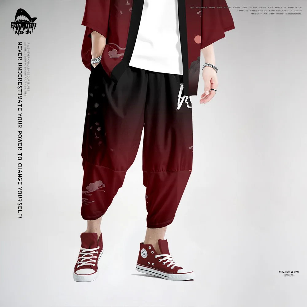 

2020 Fashion Harajuku Men Pant Streetwear Men's Harem Pants Hip Hop Casual Male Pants Joggers Trousers