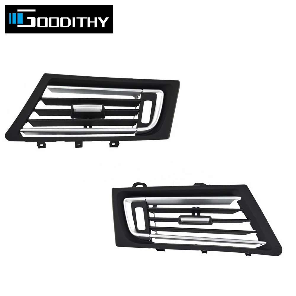 

Front Row Wind Left Right Air Conditioning AC Vent Grill Outlet Cover Chrome Plate Trim For BMW 7 Series F02 F01 730 735 745 750