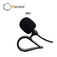 3.5mm Mini Studio Speech Microphone Special Black Hands Free Clip on