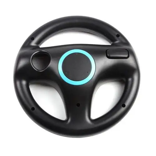 Imagen 1 del producto Joystick de plástico innovador y ergonómico para volante, mando a distancia para juegos de carreras de Kart Wii Mario