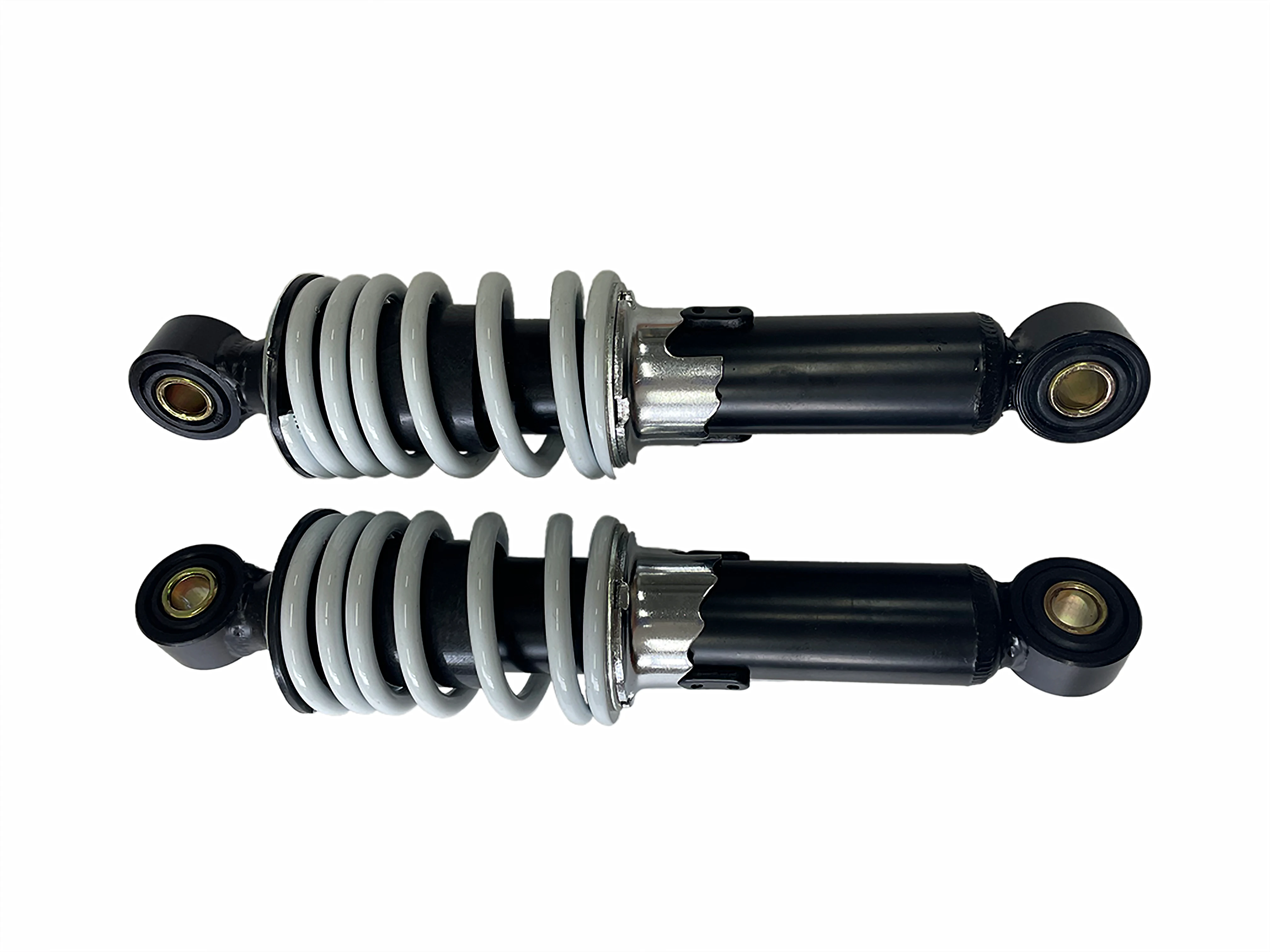 

UPGRADED SUZUKI LT50 KIDS ATV FRONT SHOCKS ABSORBERS WHITE SPRING 1983-1987