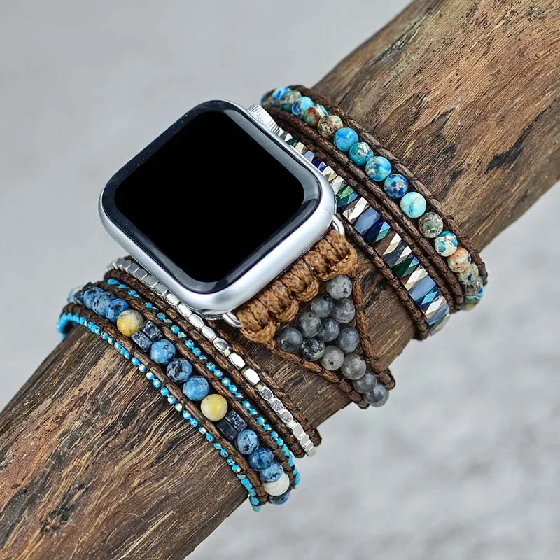 Custom strap for apple watch band Ultra 44/40mm iwatch 42/38mm luxury Jewelry women belt Resin bracelet for series 5 4 3 Se 7 8