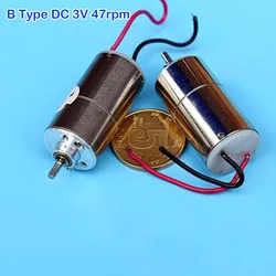 DC3V-6V Micro 16mm Coreless Gear Motor Mute All Metal Gear ZGA16R Large Torque Slow Speed 94rpm Mini Reducer ForDIY Smart Robot