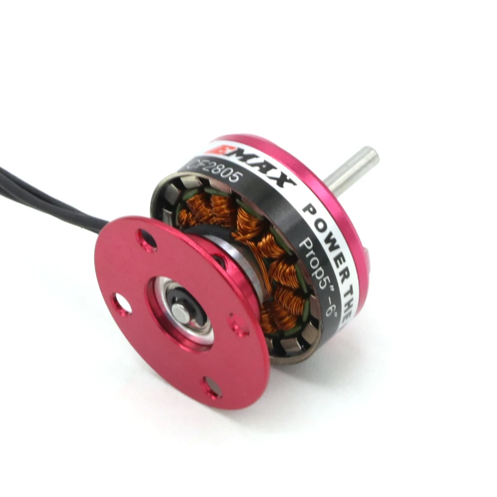 EMAX CF2805 2840KV 2S Moteur Brushless Extérieur, Diamètre d'Arbre 3mm, 2840 tr/min, Avion, Hélicoptère, Quadcopter, Drone FPV