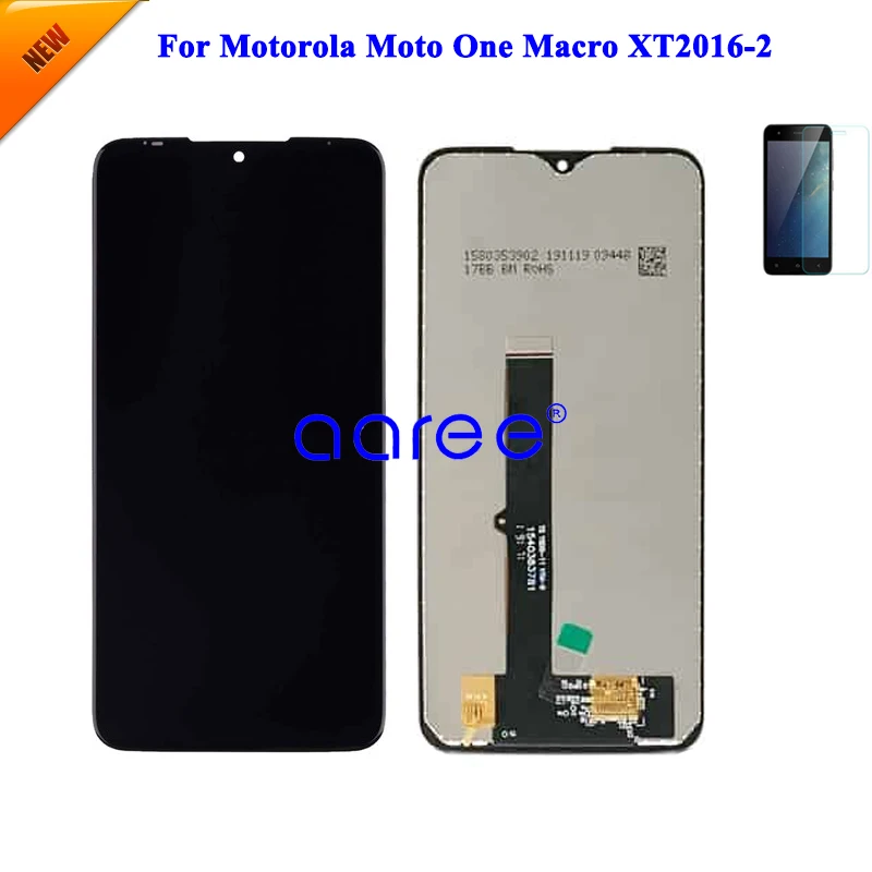 Tested Original LCD Screen For Motorola Moto One Macro LCD Display For Moto xt2016-2 Display LCD Screen Touch Digitizer Assembly