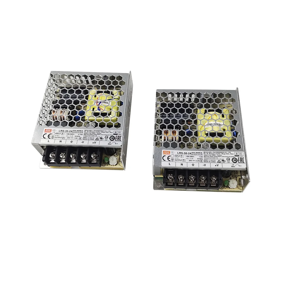 New MEAN WELL small switching power supply lighting transformer AC 110V 220V to DC 24V 35W 50W power adapter