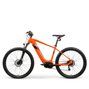 전기 산악 자전거 리튬 이온 배터리, mtb 250W 미드 모터 토크 센서, 전기 보조 오프로드 자전거, 27.5 인치 