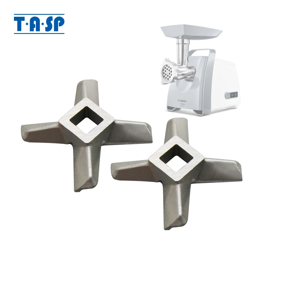 2pcs Meat Grinder Knife 8# Mincer Blade Spare Parts Replacement for Bosch ​MFW66020 67440 67450 67600 68600 68640 68660 68680