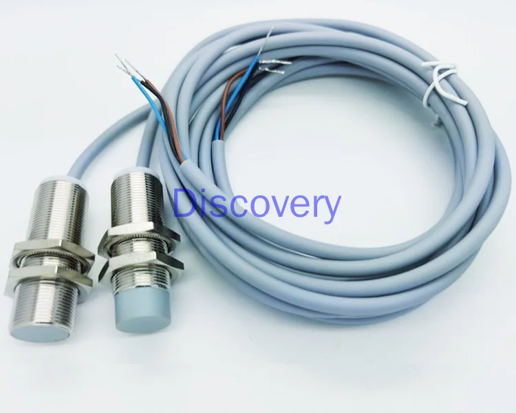 Customized Muxi M18 Inductive Analog Output Range 0-20mm Linear Displacement Sensor Proximity Switch