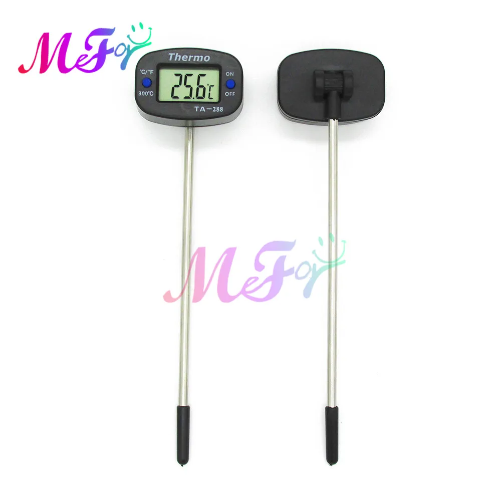 BBQ Meat Thermometer Rotatable Digital Food Thermometers Oven Milk Water Oil Kitchen Cooking Electronic Probe Test