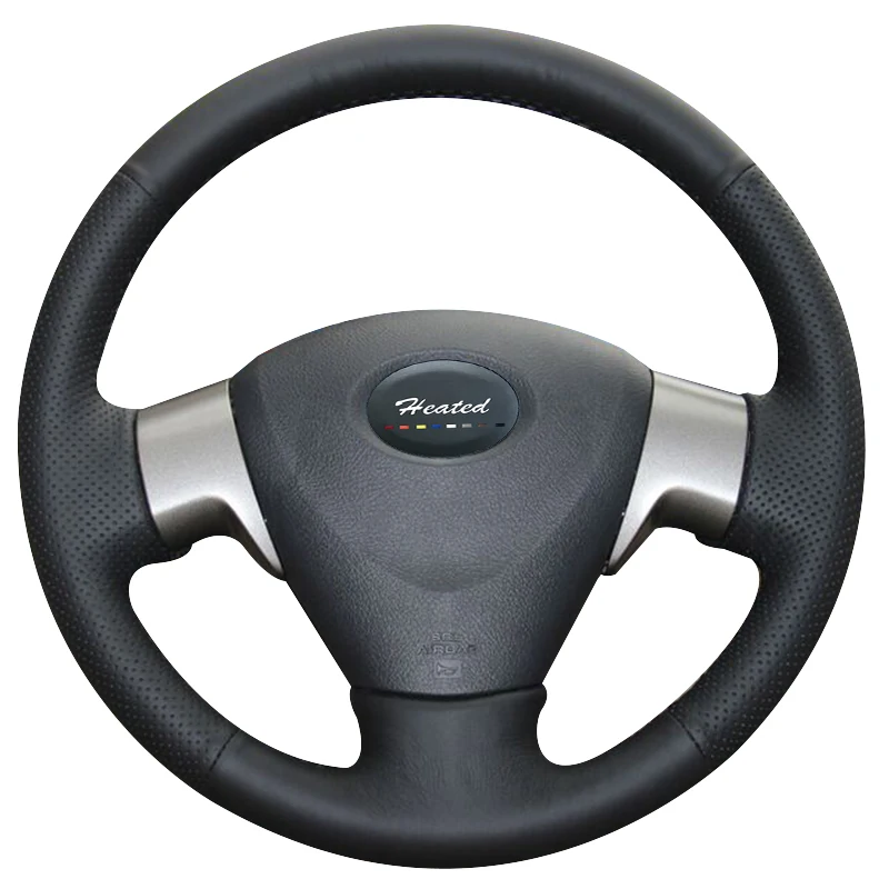 

Наппа кожаный оплетка на чехол рулевого колеса автомобиля для первого старого Toyota Auris 2007-2010 старый collora оплетка на руле