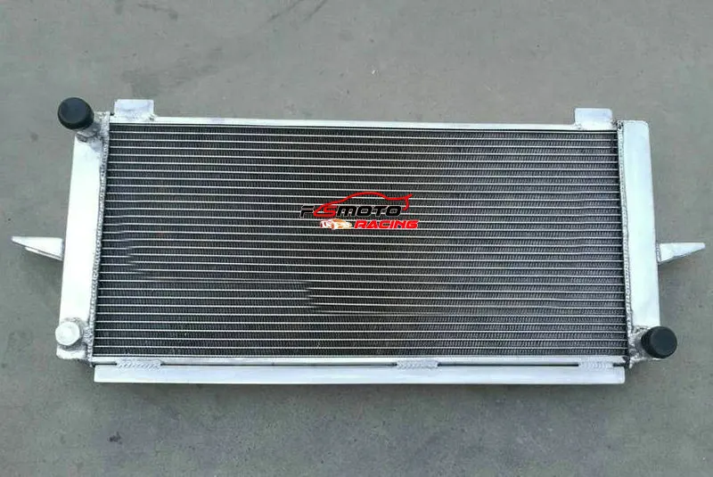 Aluminum Radiator+Fan For FORD ESCORT SIERRA RS500/RS COSWORTH 2.0 1982-1997 1983 1984 1985 1986 1987 1988 1989 1990 1991 1992