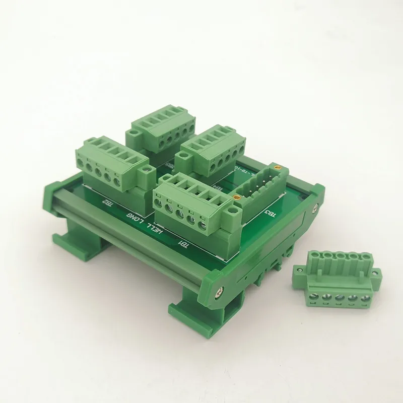 PLC industrial bus network breakout board IO terminal block,WL-TB-103.