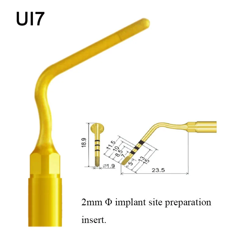 VVDental Piezosurgery-Spitzen Knochenschneiden Sinuslift Implantat für Mectron Woodpecker Dmetec NSK Dental-Handstück Piezosurgery – Detail 22